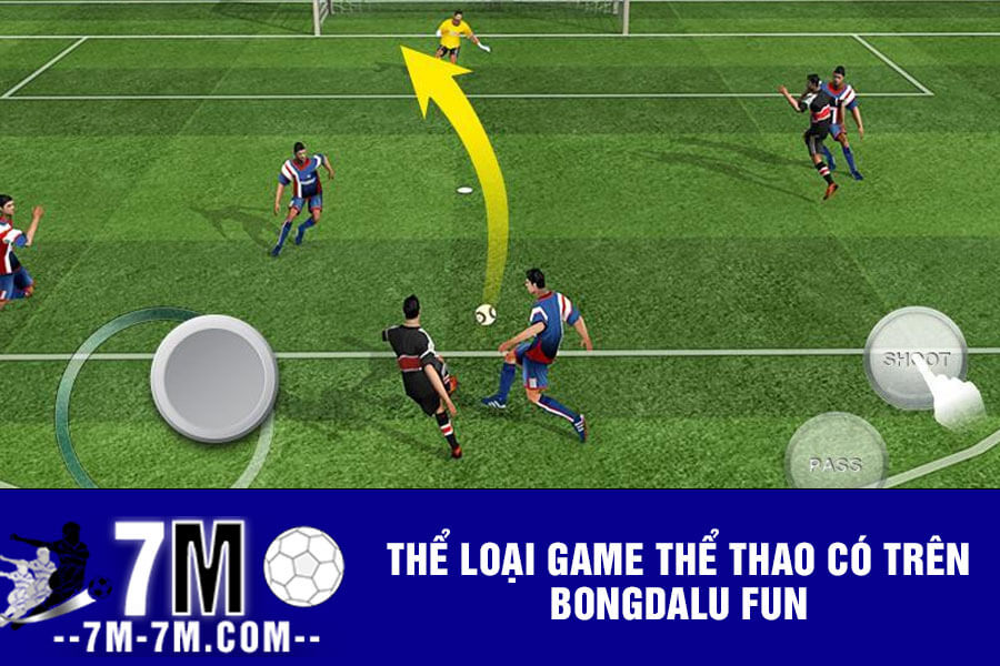 Thể loại game thể thao có trên Bongdalu Fun