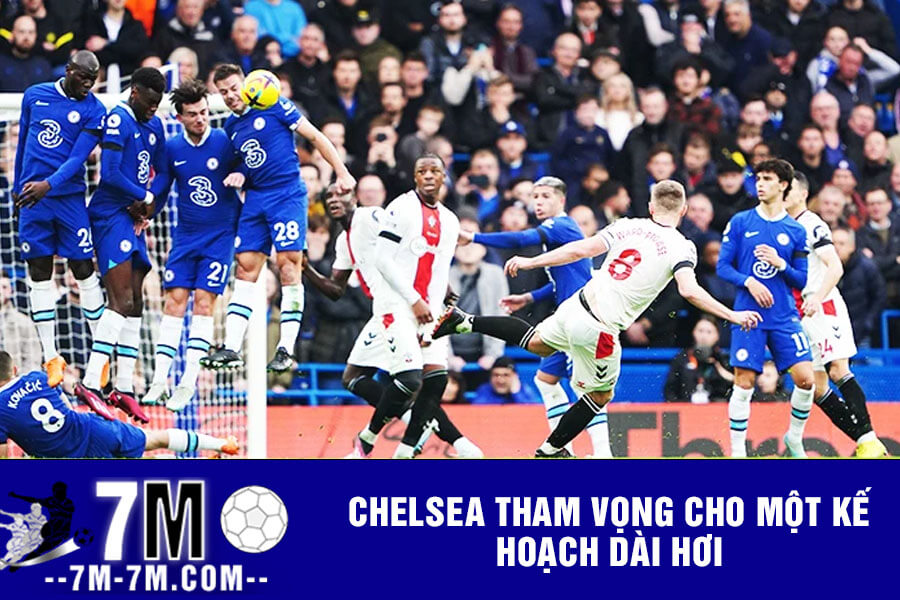 Chelsea tham vọng cho một kế hoạch dài hơi