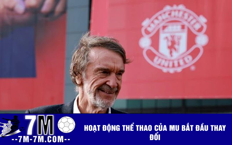Hoạt động thể thao của MU bắt đầu thay đổi
