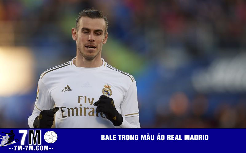 Bale trong màu áo Real Madrid