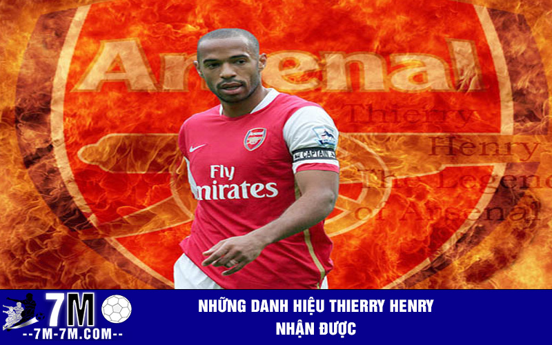 Những Danh Hiệu Thierry Henry Nhận Được