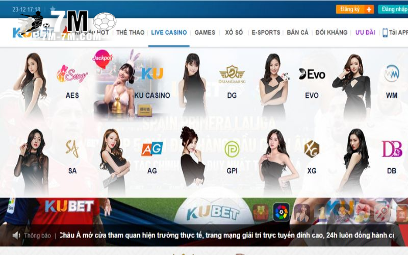 Sòng bài casino mang đến trải nghiệm chân thực