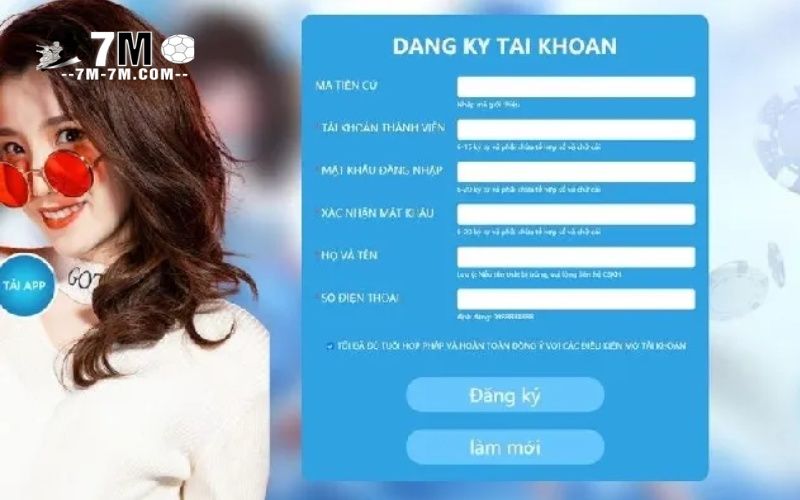 Hướng dẫn đăng ký 8XBET - chọn “Đăng ký”