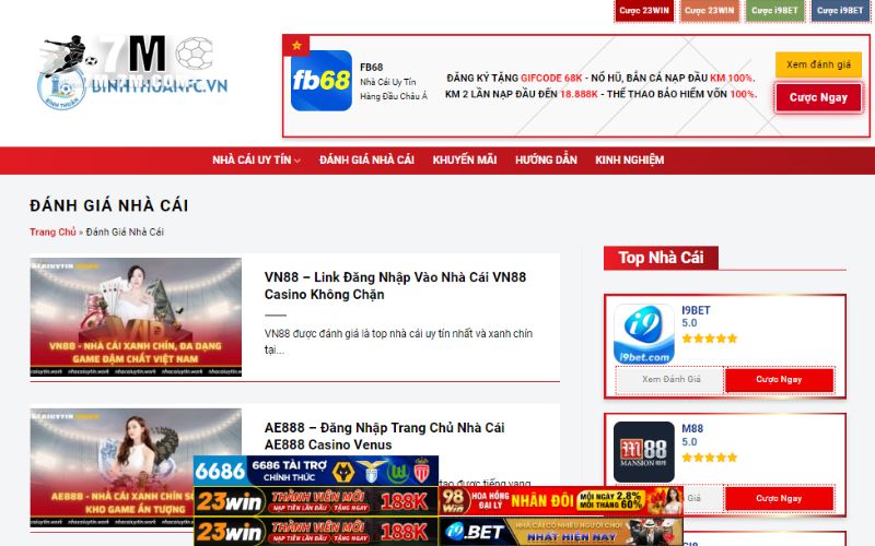 Top 12 nhà cái uy tín được lựa chọn kỹ càng nhất