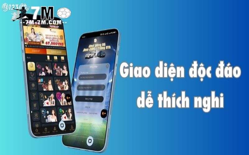 Giao diện độc đáo - Dễ thích nghi