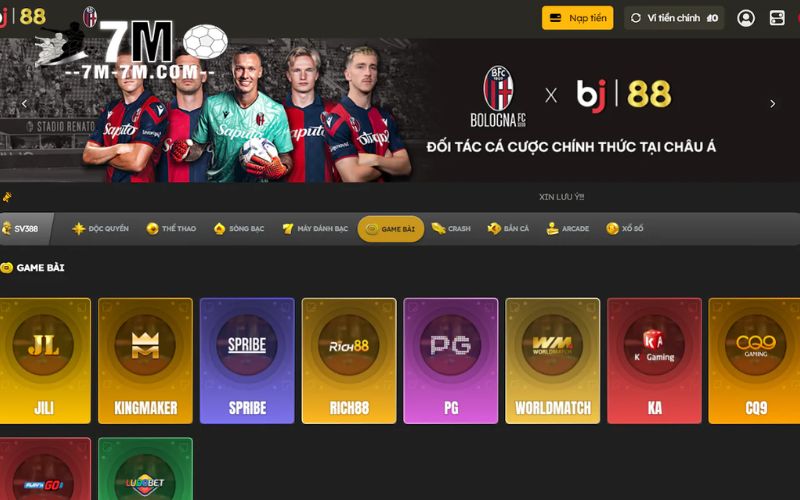 Các bước đăng ký tham gia game bài BJ88