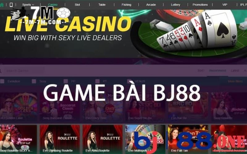 Tổng hợp game bài BJ88 nổi bật