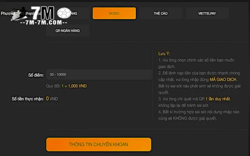 Các phương thức nạp tiền Vinbet phổ biến nhất hiện nay