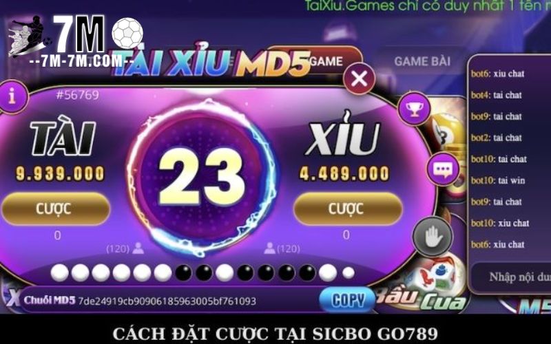 Cách chơi sicbo go789 chi tiết