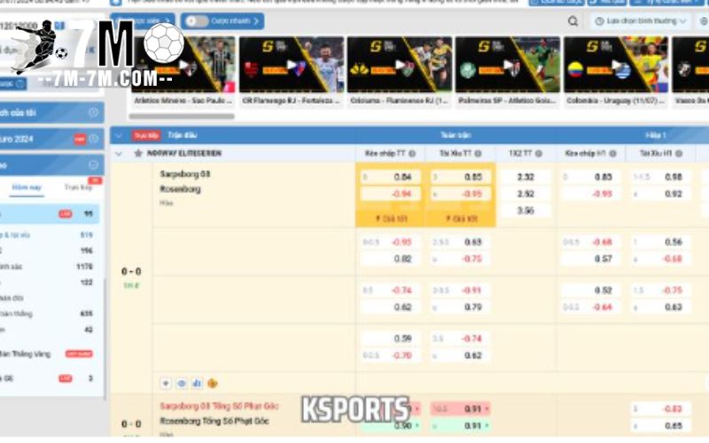Sơ lược tổng quát về sảnh Ksports K8cc