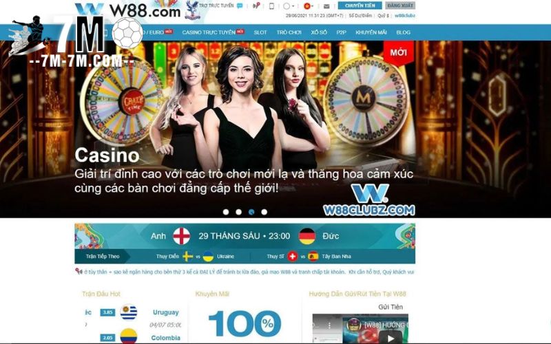 Khám phá kho game cá cược đồ sộ tại nhà cái W88