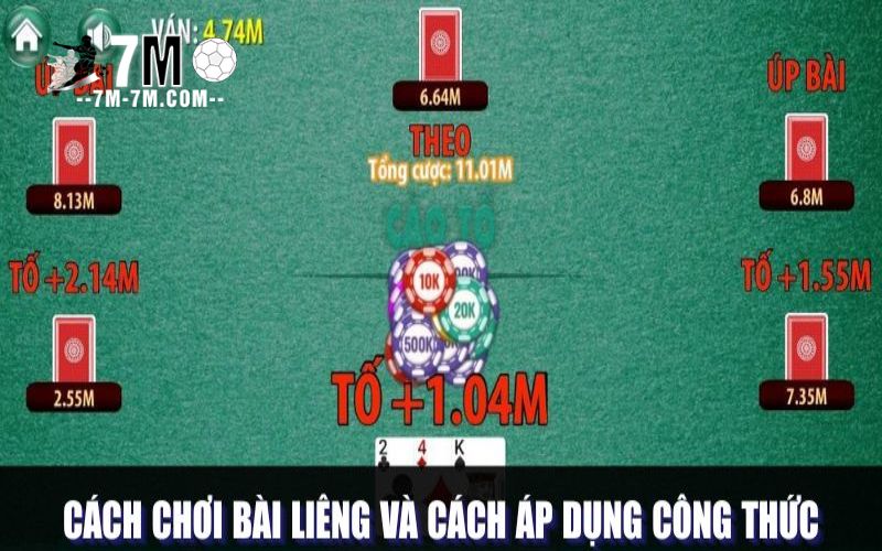 Cách chơi bài Liêng và cách áp dụng công thức