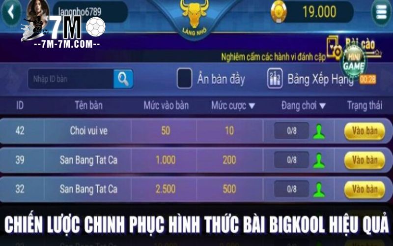 Chiến lược chinh phục hình thức bài BigKool hiệu quả
